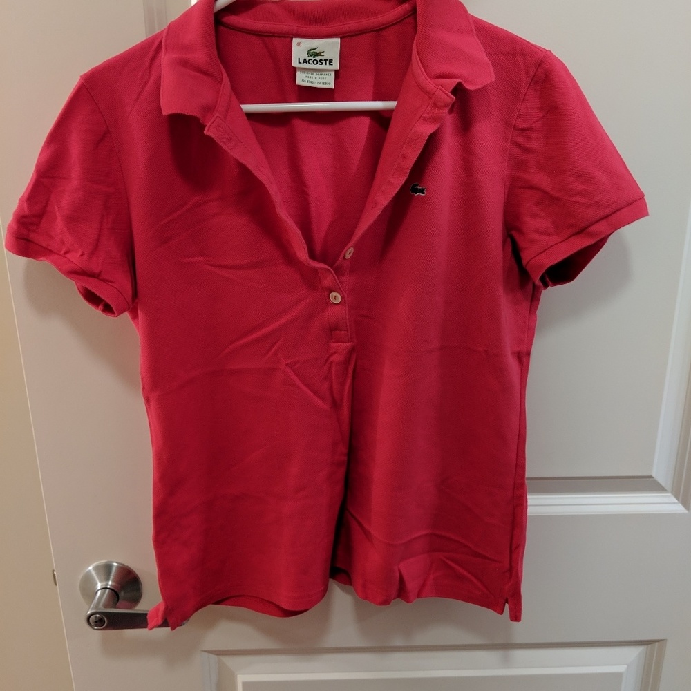 EUC Lacoste Women's Polo Size 46/L